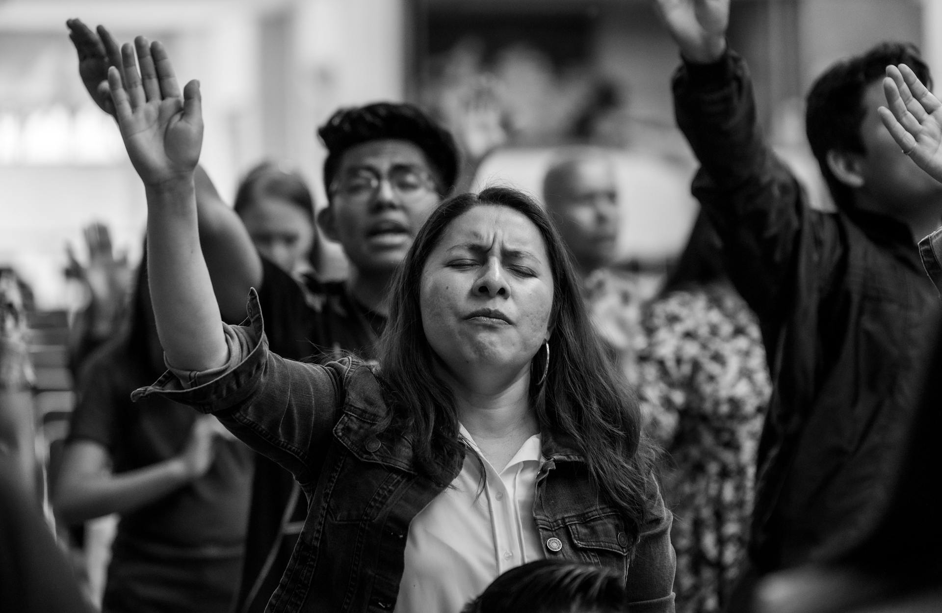 prayer and worshiping people